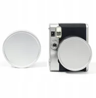 Dekielki do obiektywów - Dekielek Ochronny Dekiel Osłona Na Obiektyw Do Fujifilm Fuji Instax Mini 90 / Srebrny - miniaturka - grafika 1