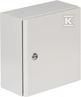 Rozdzielnie elektryczne - Rozdzielnia metalowa hermetyczna RH 332 300X300X210 IP65, płyta montażowa w komplecie. - miniaturka - grafika 1