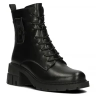 Botki damskie - Workery botki damskie Filippo DBT4073/23 czarne-40 - miniaturka - grafika 1
