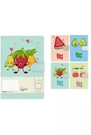 Notesy i bloczki - Notatnik A5 linia 144 strony na magnes MIX - miniaturka - grafika 1