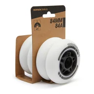 Akcesoria do skatingu - 4 koła Oxelo 84 mm 84A do rolek fitness FIT - miniaturka - grafika 1