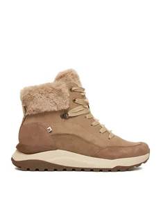 Rieker Trzewiki CEO-W2571-20 Beżowy - Botki damskie - miniaturka - grafika 1