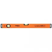 Poziomice, łaty, miary - Neo Poziomnica aluminiowa, 2 libelle, frezowana dolna powierzchnia, 120 cm TOP-71-085 - miniaturka - grafika 1