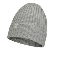 Czapki i chusty sportowe męskie - Czapka Buff Merino Wool 124242.933.10.00 - szara - miniaturka - grafika 1