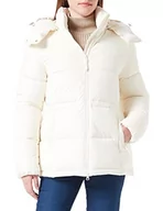 Kurtki damskie - GANT Damska kurtka D2. MID Down Jacket, kremowa, XXL (DE) - miniaturka - grafika 1