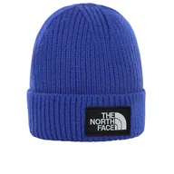 Czapki i chusty sportowe męskie - Czapka The North Face Logo Box Beanie 0A3FJXCZ61 - granatowa - miniaturka - grafika 1