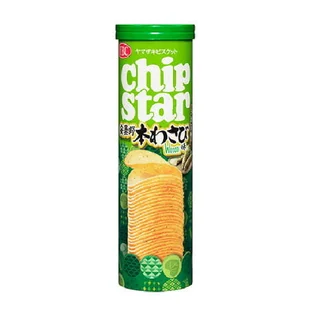 CHIP STAR WASABI - JAPOŃSKIE PIKANTNE CZIPSY Z WASABI, YAMAZAKI 105g - Chipsy - miniaturka - grafika 1