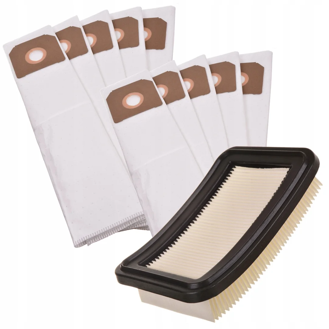 10x WORKI + FILTR ZMYWALNY do FLEX s44 l-ac s33 VCE33 VCE44 NILFISK ATTIX
