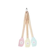 Patelnie - Kitchen Craft Sweetly Does It silikonowa łopatka do patelni, 3 sztuki KCMINISPAT3PC - miniaturka - grafika 1