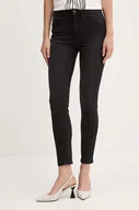 Spodnie damskie - Desigual jeansy CARMELA damskie kolor czarny 24WWDD95 - miniaturka - grafika 1