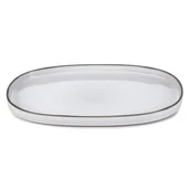 Miski i półmiski - Revol CARACTERE półmisek 35x21 cm Biała Chmura White Cumulus - miniaturka - grafika 1