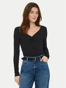 Bluzki damskie - ONLY Bluzka Betty 15365756 Czarny Standard Fit - miniaturka - grafika 1