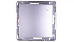 LEDart schodowy Ospel Impresja ŁP-3Y/m/18, bez ramki, kolor srebrny - Wyłączniki światła i elektryczne - miniaturka - grafika 1