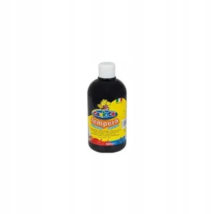 FARBA TEMPERA CARIOCA 500ml 40427/02 CZARNA 1szt. - Przybory szkolne - miniaturka - grafika 1