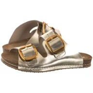 Klapki i japonki damskie - Klapki Złote 06996-25/00-0 (MA1385-b) Maciejka - miniaturka - grafika 1