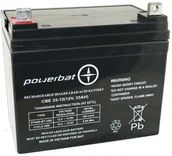 Baterie do zasilaczy awaryjnych UPS - Akumulator PowerBat AGM 12V 33Ah - - 38 sklepów w całej Polsce - miniaturka - grafika 1