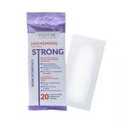 Balsamy i kremy do ciała - Wosk do depilacji ciała w plastrach Strong 20szt. - miniaturka - grafika 1