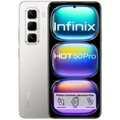 Telefony komórkowe - Infinix Hot 50 Pro 8/256GB Szary - miniaturka - grafika 1