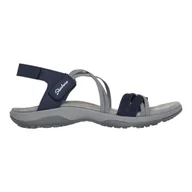 Sandały damskie - Buty do chodzenia damskie Skechers Reggae Slim Takes Two - miniaturka - grafika 1
