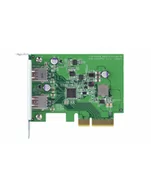 Serwery - Qnap QXP-10G2U3A USB 3.2 Gen 2 dual-port PCIe expansion card - miniaturka - grafika 1