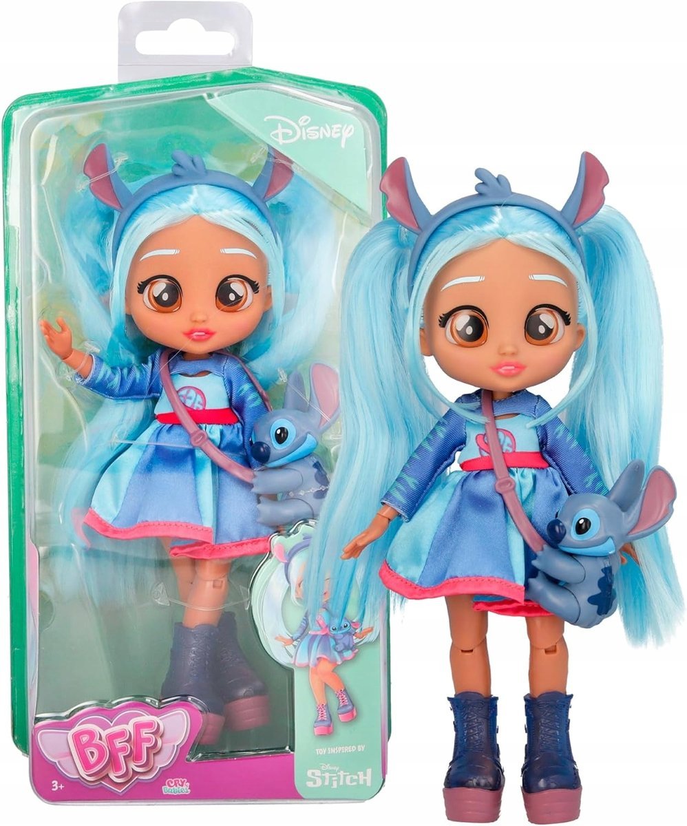 Cry Babies Bff Lalka Stitch Laleczka Dla Dzieci Zestaw Akcesoriów Prezent