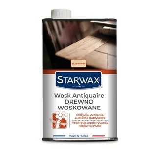 Starwax Wosk płynny bezbarwny 500 ml - Farby i impregnaty do drewna - miniaturka - grafika 1