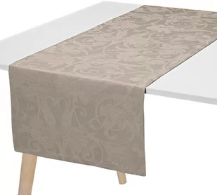 Le Jacquard Fran ais Bieżnik żakardowy Tivoli Jasnobeżowy - Ściereczki, gąbki, czyściki - miniaturka - grafika 1