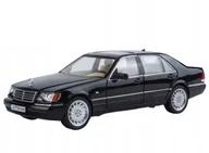 Zabawki zdalnie sterowane - Mercedes Benz W140 320Sel 1:24 Model Samochodu Światła + Dźwięk Preznet - miniaturka - grafika 1