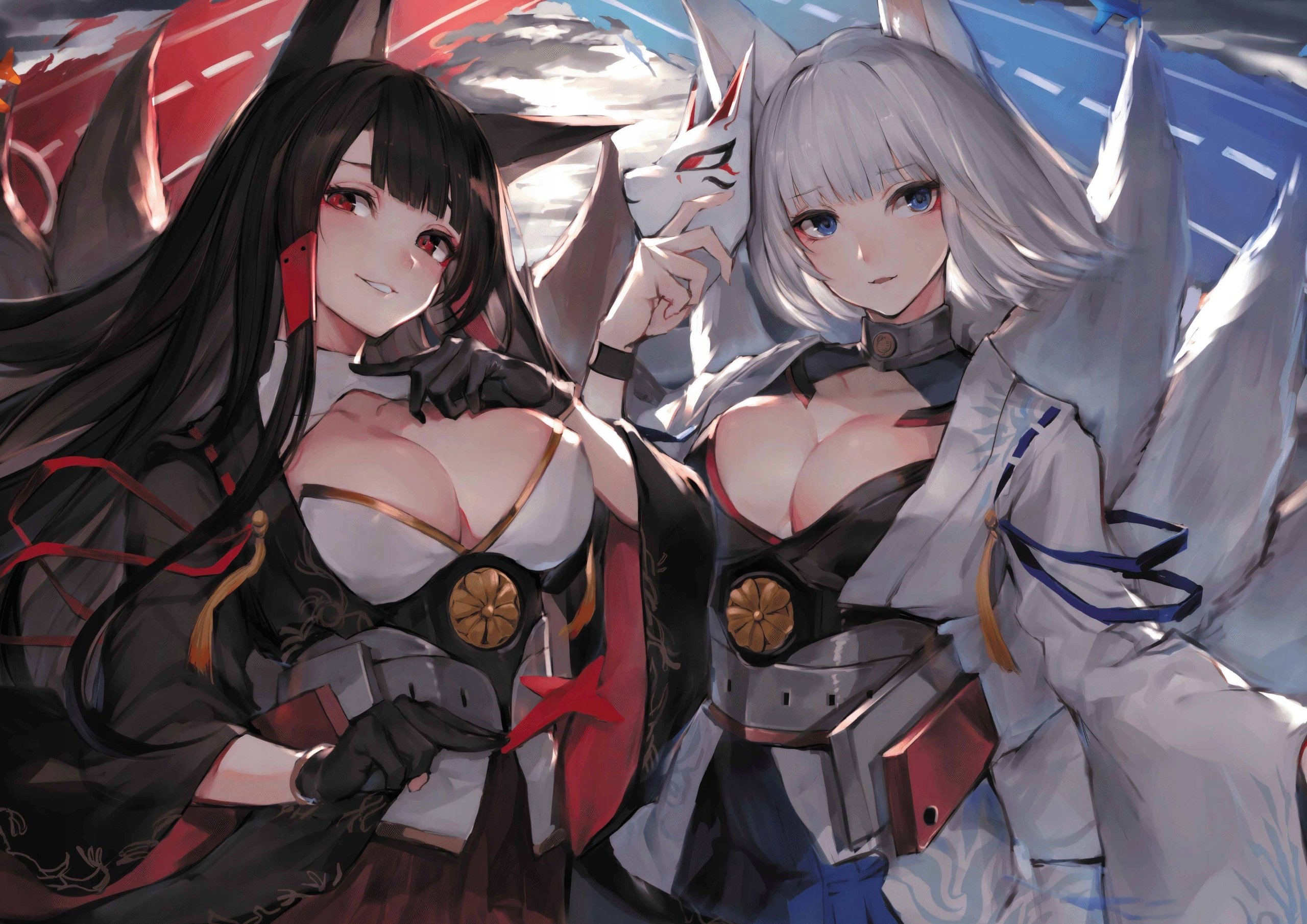 Plakat A2 anime gra Azur Lanee