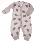 Pajacyki dla niemowląt - PAJAC długi rękaw rampers , JEŻE 92 KLEKLE - miniaturka - grafika 1