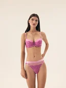 Biustonosze - Biustonosz push-up Samara Bloovii różowy 70C - miniaturka - grafika 1