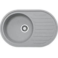 Zlewozmywaki - FRANKE PAMIRA 611 ROG 611 KAMIENNY SZARY 114.0676.331 - miniaturka - grafika 1