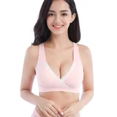 Biustonosze ciążowe - Wygodny Biustonosz do karmienia i dla kobiet w ciąży+przedłużka B75 - miniaturka - grafika 1