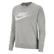 Bluzy sportowe męskie - Bluza sportowa męska Nike Essentials Crew Flc Hbr - miniaturka - grafika 1