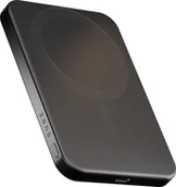 Powerbanki - Zens Slim Qi2 Aluminium Powerbank 5000 mAh kompatybilny z MagSafe i Qi2 czarny - miniaturka - grafika 1