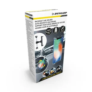 Dunlop - Uchwyt samochodowy na zagłówek na smartfon / tablet 12-21 cm - Pozostałe akcesoria do telefonów - miniaturka - grafika 5