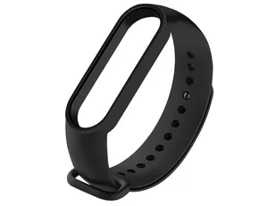 Pasek gumowy soft Alogy do Xiaomi Mi Band 5 Czarny + 5x Folia Alogy - Akcesoria do smartwatchy - miniaturka - grafika 3