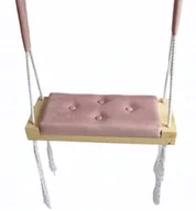 Huśtawki - Huśtawka siedzisko dla dzieci RÓŻ pokój DOM OGRÓD - miniaturka - grafika 1