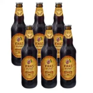 Napoje gazowane - Pbe Kwas chlebowy Wileński ze śliwką Zestaw 6 x 500 ml - miniaturka - grafika 1