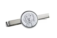 Spinki do mankietów i krawatów - Golden Retriever - spinka do krawata z psem, personalizowany klips do krawata, wyjątkowy prezent dla mężczyzny marki Art-Dog - miniaturka - grafika 1
