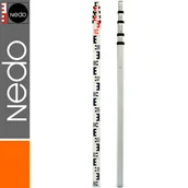 Sprzęt geodezyjny - Łata ALU "Professional" 5m bez libelli, podział 1 NEDO - miniaturka - grafika 1