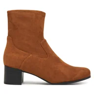 Botki damskie - Botki Caprice 9-25316-41 Brązowy - miniaturka - grafika 1