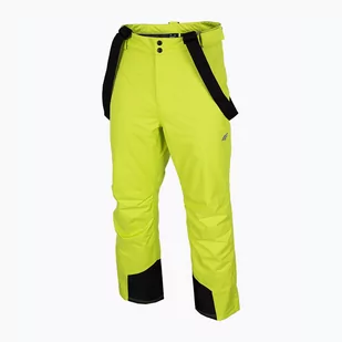 Spodnie narciarskie męskie 4F zielone H4Z22-SPMN001 xxl - Spodnie narciarskie - miniaturka - grafika 1