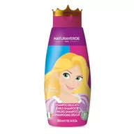 Kosmetyki kąpielowe dla dzieci - Naturaverde | Kids - Disney Princess - szampon dla dzieci Roszpunka, mydło do włosów, produkty higieniczne dla dzieci, z ekstraktem z miodu BIO, 300ml - miniaturka - grafika 1