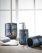 Akcesoria do wc - Kleine Wolke Argentic Szczotka WC ze stojakiem ceglany - miniaturka - grafika 1