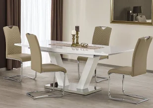 Biały nowoczesny stół do salonu F9-Z85 - Stoły - miniaturka - grafika 1