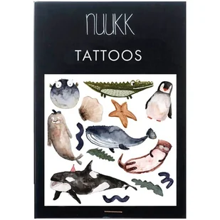 NUUKK - wegański tatuaż dla dzieci FLOATIES - Zabawki kreatywne - miniaturka - grafika 1