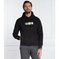 Bluzy męskie - Calvin Klein Bluza LAYERED GEL LOGO HOODIE | Regular Fit - miniaturka - grafika 1