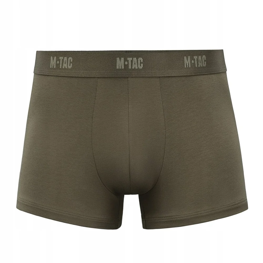 Bokserki Men Cotton Stretch Boxer Briefs Dark Olive S