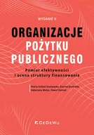 Ekonomia - Organizacje pożytku publicznego. Pomiar efektywności i o cena struktury finansowania - miniaturka - grafika 1